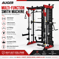 Equipo de Gimnasio Comercial Todo en Uno: Máquina Smith, Entrenador Funcional, Power Rack y Cable Crossover