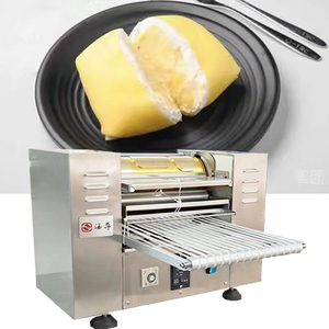 Machine à gâteau crêpe carrée personnalisée à mille couches Chauffage double face pour rouleau de printemps pour boulangerie Lait Eau - Product Image 3