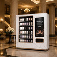 Máquina expendedora inteligente Smart Lift, equipo de venta de cajas sorpresa de juguetes de moda con caja de luz LED y puerto de recogida antipinzamiento