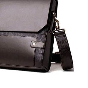 Hot Sale Waterproof Durable Portable Genuine <b>Leather</b> <b>Bag</b> For Sale Wholesale Fashion Trending Men <b>Leather</b> Briefcase <b>Bag</b> Durable - Product Image 3