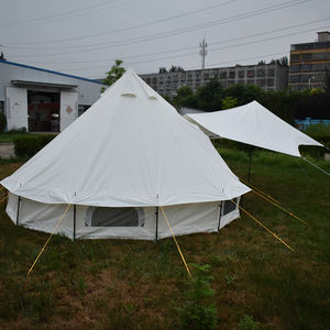 Carpa de Lona Familiar Grande de Lujo para Acampar al Aire Libre, de 3m, 4m, 5m y 6m, de Algodón - Product Image 6