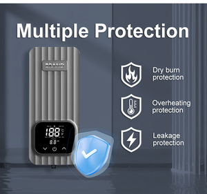 Calentador de Agua Instantáneo sin Tanque de 3.5kW/5.5kW, con Certificación CE, Funcionamiento Silencioso, para Dormitorio, Baño Adjunto, Ducha Eléctrica - Product Image 3