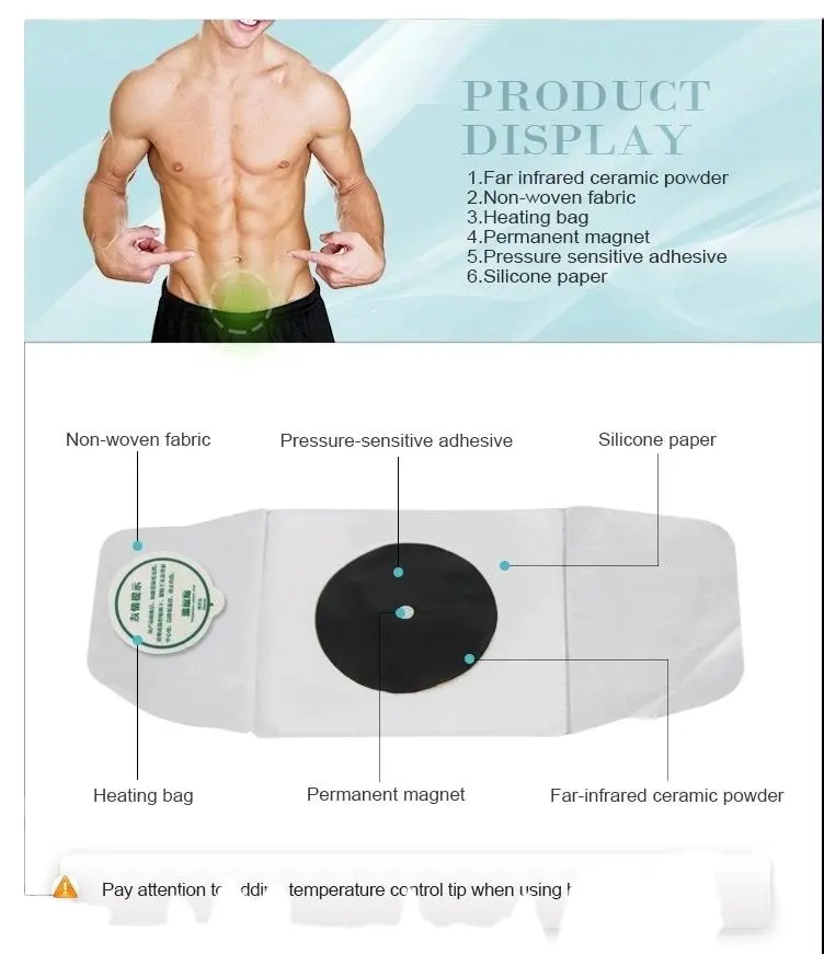 2023 Chinese herbal heat Prostate thermal patch for Man