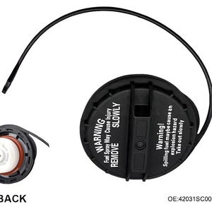 Tapa de Tanque de Combustible Jm de 6.02 cm con Sello de Plástico para Subaru Forester 2012 2014 - Product Image 3