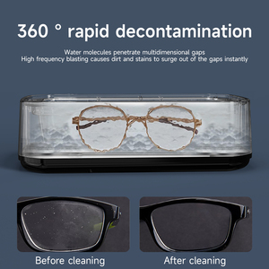 <span class=keywords><strong>Machine</strong></span> de nettoyage de dents de lunettes de bijoux <span class=keywords><strong>à</strong></span> ultrasons portables avec minuterie nettoyeur <span class=keywords><strong>à</strong></span> ultrasons domestique professionnel - Product Image 5