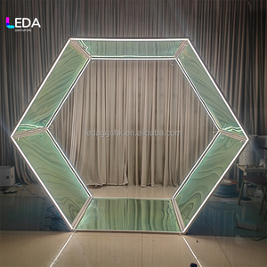 LEDA - Decoración para Fiestas en Oferta, Cabina de Fotos LED con Forma Geométrica, Decoración para Centros Comerciales, Cabina de Exhibición para Bodas, Eventos y Fiestas - Product Image 2