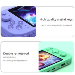 Nouvelle console de <span class=keywords><strong>jeu</strong></span> portable GR3000, écran HD de 5,1 pouces, jeux rétro, cadeaux bon marché pour enfants, prise en charge des jeux à <span class=keywords><strong>deux</strong></span> joueurs, extensible à 64 Go - Product Image 4