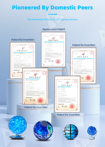 Đồng phục lấy mẫu <span class=keywords><strong>LED</strong></span> linh hoạt màn hình hình cầu 3D <span class=keywords><strong>LED</strong></span> hiển thị toàn cầu động hiển thị ngoài trời trong nhà tùy chỉnh đường kính - Product Image 5