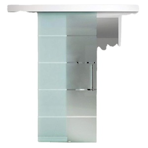10mm ultra chiaro 8mm ingresso anteriore smerigliato cornice cornice porta doccia <span class=keywords><strong>vetro</strong></span> smerigliato - Product Image 1