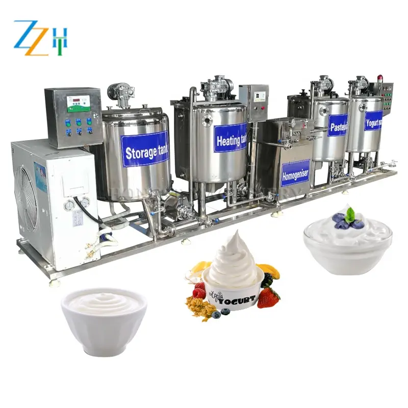 Advanced Structure Small Yogurt Making Machine / Yogurt Making Machine Plant / Yogurt Production Line