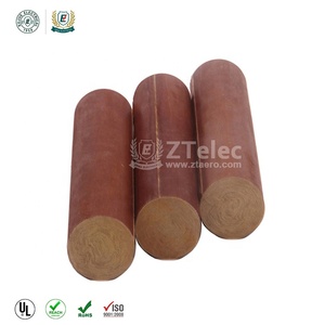 Marrón ZTELEC 3725/PFCC41 de tela de algodón fenólico laminada barra redonda/baquelita <span class=keywords><strong>Catalin</strong></span> Rod - Product Image 5
