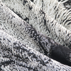<span class=keywords><strong>Tapisserie</strong></span> Jacquard Motif Lion Noir et Blanc Dessin Animé, Couverture en Tissu Tissé Personnalisé, Décoration Murale Premium pour la Maison, Quatre Saisons - Product Image 4