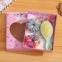 Aksesori Rambut Lucu Warna Pink untuk Anak Perempuan, Sisir Rambut Kupu-kupu Korea, Hiasan Putri, Bando, Tali Rambut untuk Anak Perempuan