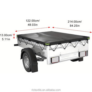 Lona Impermeable para Camiones de 48 x 84.2 Pulgadas, Lona de PVC Resistente, Cubierta para Remolque - Product Image 5