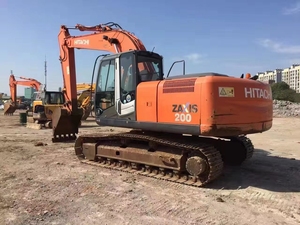 Excavadoras HItachi ZX200 usadas HITACHI ZX200 210 220 excavadora de orugas 20Ton Japan Origin Bucket en buenas condiciones Gran precio - Product Image 3