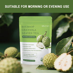 Sachet de thé de feuille de corossol séché de marque privée favorisant le métabolisme du thé pour une perte de poids mince - Product Image 5