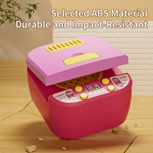 2026 nuovo gioco da cucina Unisex di moda piccolo Chef di plastica finge di cucinare un cuociriso pieno di scatole di giocattoli di simulazione per bambini - Product Image 5