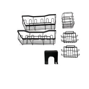 Factory Outlet Adhesive <b>Shower</b> Caddy Wall Mounted No Drilling Bathroom Organizer Hanging <b>Shower</b> Rack - Product Image 5