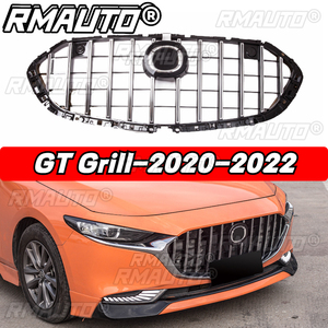 กระจังหน้าทรงเพชรสำหรับ Mazda 3 Axela ปี 2014-2016 ชุดแต่งกระจังหน้าแบบตาข่ายสำหรับ Mazda 3 Axela อุปกรณ์ตกแต่งรถยนต์ - Product Image 5