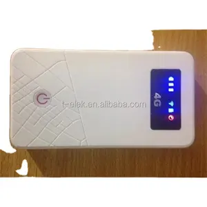 Roteador hotspot móvel sem fio wi-fi desbloqueado Openwrt 4G LTE com slot para cartão SIM com suporte para publicidade de aplicativos