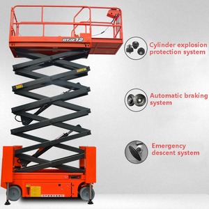 <b>Top</b> Supplier 13 to 59ft Aerial Work Platform Caterpillar Lift Crawler Scissor Lift Platform - Product Image 3