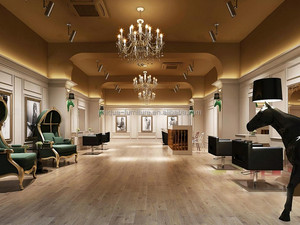 Station de lavage de shampoing haut de gamme, salon de coiffure, meubles, extensions de cheveux, salon de coiffure, design d'intérieur, décoration, magasin de beauté - Product Image 3