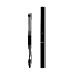 แปรงปัดมาสคาร่าไมโครไฟเบอร์ไนลอนแบบส่วนตัว สีดำ สำหรับต่อขนตา - Product Image 4