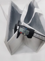 Sac isotherme de livraison pour aliments chauds, gâteaux, avec mousse perlée de 5 mm à l'extérieur, en non-tissé et feuille d'aluminium, sac de courses thermique isolant