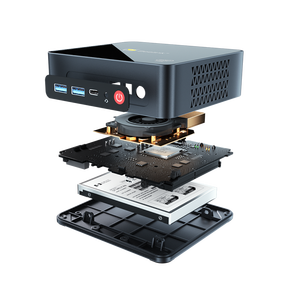 Mini PC Gamer <span class=keywords><strong>Beelink</strong></span> <span class=keywords><strong>U59</strong></span> con Ventilador de Refrigeración, Compatible con OEM, Tres Pantallas, 4K 60FPS, Jasper Lake <span class=keywords><strong>N5095</strong></span>, de Fábrica - Product Image 5