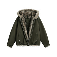 Veste décontractée Richarmor pour homme, style streetwear, noire, à manches longues, zippée, à capuche, avec poche avant, veste bomber