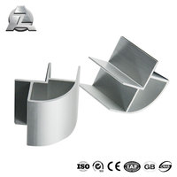 Profils d'angle en aluminium pour VR Coude à 90 degrés pour armoires Coins arrondis Garniture de salle de bain