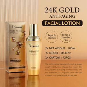 Lotion faciale <span class=keywords><strong>en</strong></span> or 24 carats Disaar <span class=keywords><strong>en</strong></span> <span class=keywords><strong>gros</strong></span> avec peptide et niacinamide, réparatrice, éclaircissante, affine et lisse la peau, crème pour le visage - Product Image 2