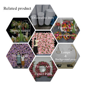 Realistic Artificial <b>pink</b> Rose Flower Wall 3D Silk <b>Backdrop</b> Eco-friendly for Wedding Party and Event Stage Decoration - Product Image 5