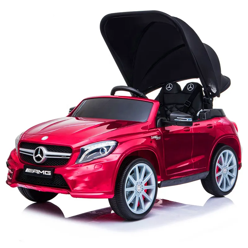 Mercedes Benz berlisensi 12v mobil listrik mainan mobil anak untuk grosir