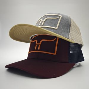 Gorra Richardson 112 de malla lisa con cierre a presión, de poliéster/algodón, deportiva, moderna, con logo bordado, estilo hip hop, lisa, tipo trucker, de alto rendimiento. - Product Image 1