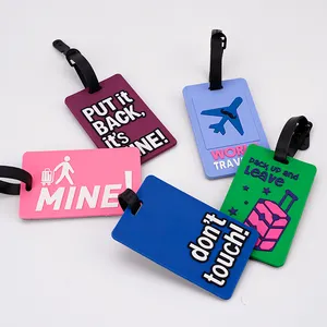 नई डिजाइन कस्टम रंग पैटर्न उपहार लोगो Ccruise के साथ यात्रा सामान टैग सामान टैग धारक