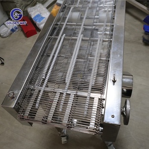 מכונת מסוע רשת חשמלית עם רצועת תיל נירוסטה למערכת מסוע לעיבוד מזון - Product Image 5