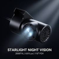 Cámara de Visión Lateral para Vehículo Xiyue XY-N7502 ABS, Impermeable, Visión Nocturna, Starlight AHD, 5 LED IR, Resistente a Impactos, DC12V, 1080P, 2 Años de Garantía