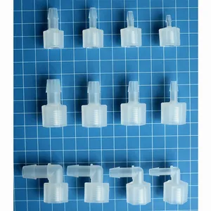 Plastic L Shape G1/2" Male Thread Joint 3/16" Quick Connect Coupling Elbow Male Tubing Fitting