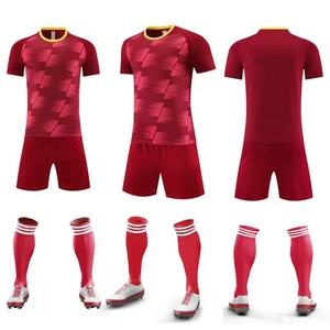 Camisetas y Pantalones Cortos de Fútbol Personalizados con Nombre de Equipo, Número y Logotipo - Material de Algodón/Bambú/Spandex, Servicio Personalizado OEM/ODM - Product Image 5