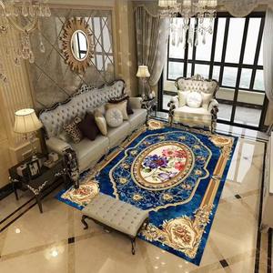 Lavable en machine vintage floral boho antiderapant basse peluche pour la restauration et le bureau - Product Image 3