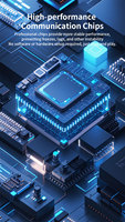 Extensor de Transmisión IP sobre Coaxial Hengxin para Cámaras de Vigilancia Metálicas, RJ45 a BNC, EOC para Sistemas CCTV