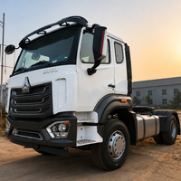 Camión HOWO Usado Personalizado 6x4 Diésel, Tractor de Tres Ejes HOWO de 10 Ruedas en Venta a Bajo Precio
