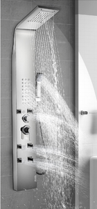 <span class=keywords><strong>Colonne</strong></span> <span class=keywords><strong>de</strong></span> <span class=keywords><strong>douche</strong></span> murale moderne en acier inoxydable avec robinets thermostatiques Design robuste - Product Image 3