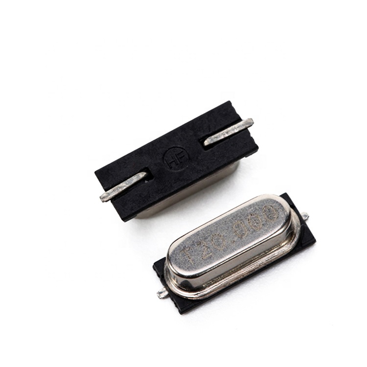 Кристальный резонатор CHIPSUN HC49S SMD 12,288 МГц, кварцевый генератор