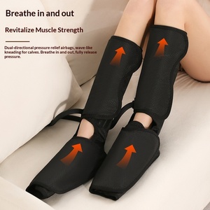 Massaggiatore a Pressione d'Aria per Gambe Completamente Avvolgente con Funzione Musicale - Multifunzionale - Product Image 1