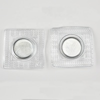 Bouton magnétique Invisible en Pvc pour vêtements, 10 pièces, aimant de couture imperméable et lavable