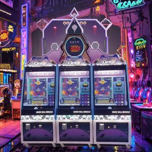 เครื่องเล่นเกมอาร์เคดแบบหยอดเหรียญ Super Jackpot Indoor Magic Ball พร้อมตู้แลกของรางวัล  ทำจากโลหะและพลาสติก  ใช้กับเหรียญ  ภาษาอังกฤษ  110/220V - Product Image 1