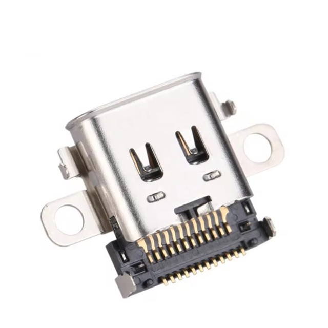 Replacement USB Type C Wired Charging Port for for Charger Socket Metal for NS Console Repair Parts