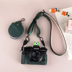 กระเป๋ากล้องเหมาะสำหรับ <span class=keywords><strong>Fujifilm</strong></span> <span class=keywords><strong>XT30</strong></span>/<span class=keywords><strong>XT30</strong></span> II เคสป้องกันป้องกันป้องกันการลื่นและทนต่อการสึกหรอสายคล้องกระเป๋าคาดลำตัวเดี่ยว - Product Image 1